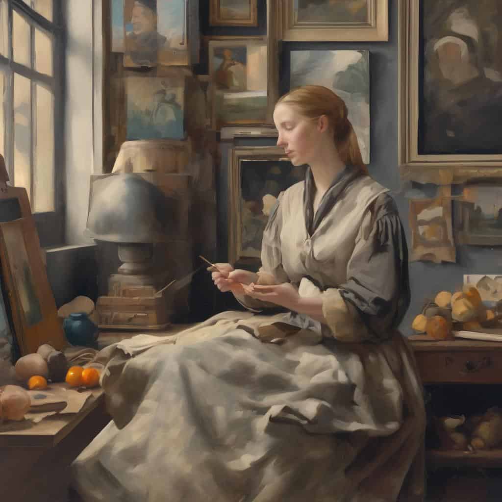 Παράθυρο στην καλλιτεχνική δημιουργία, πίνακες σύγχρονης τέχνης και η επιρροή των καλλιτεχνών στη σύγχρονη τέχνη.